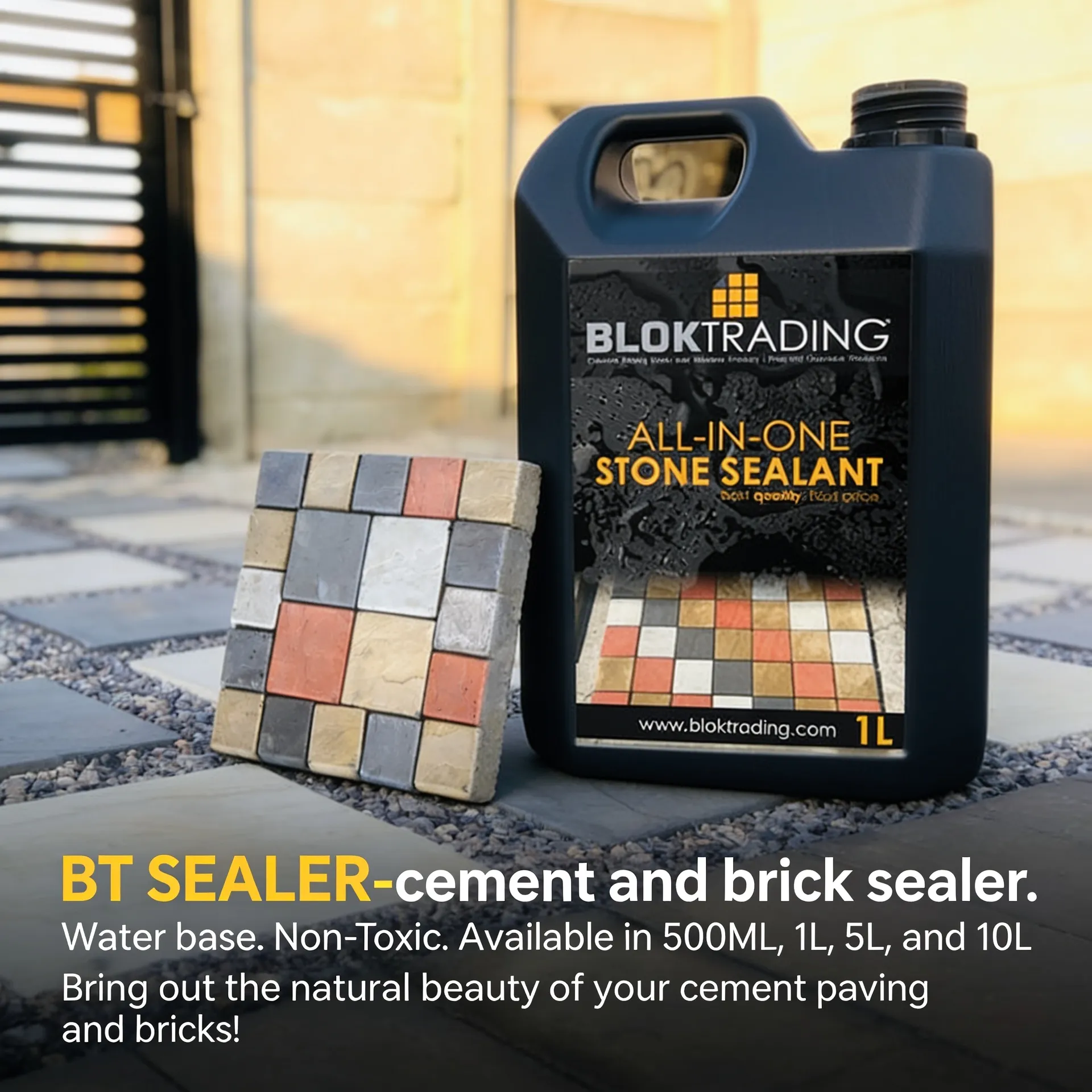 BT Cement, Paving, and Stone Sealer by BlokTrading