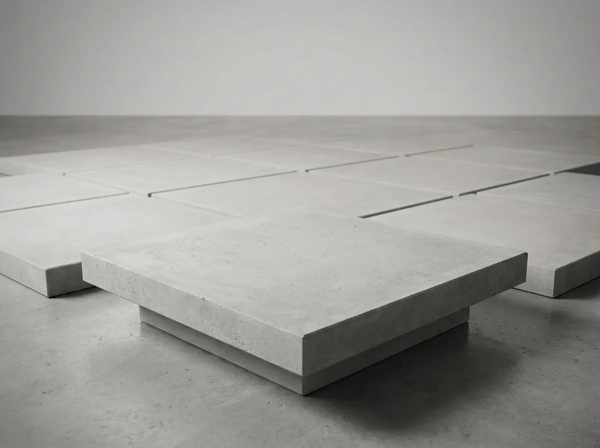 Large format paving slabs