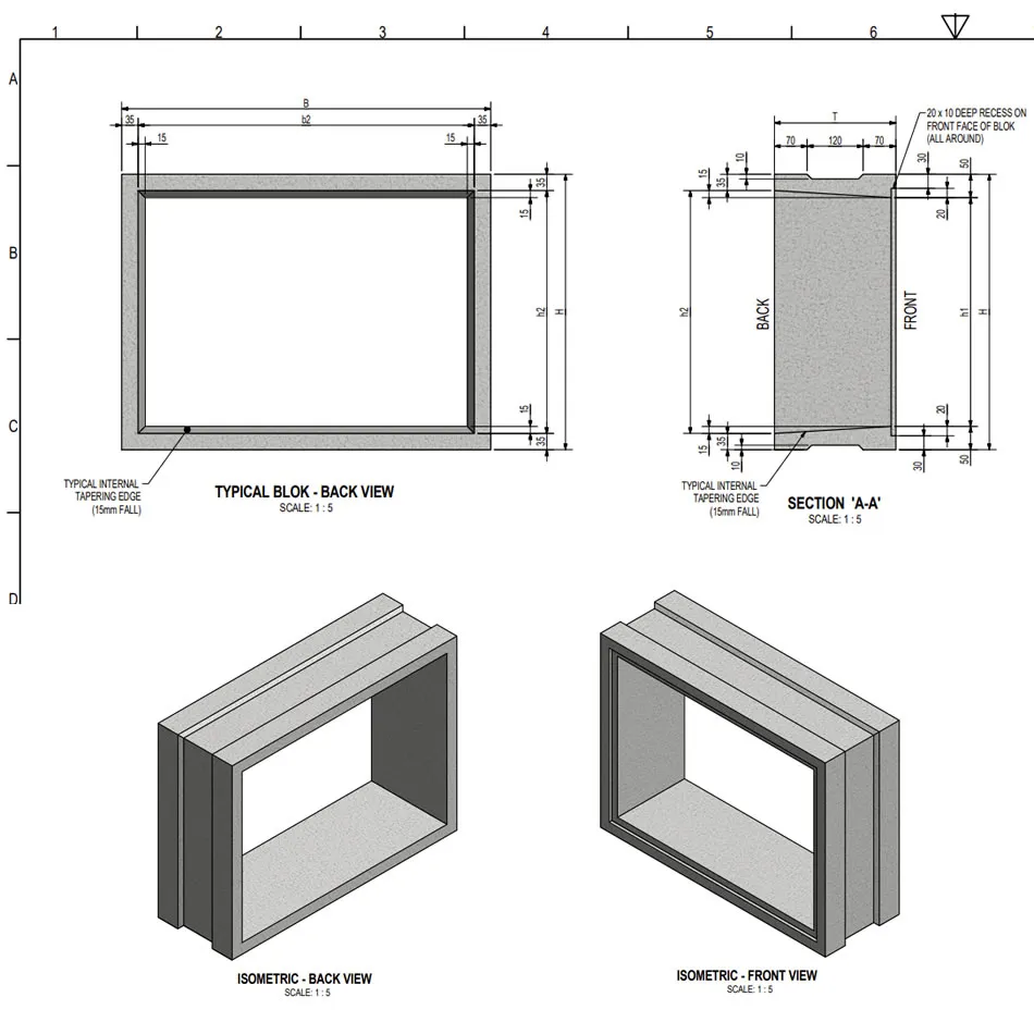Rectangular BLOK – blueprint
