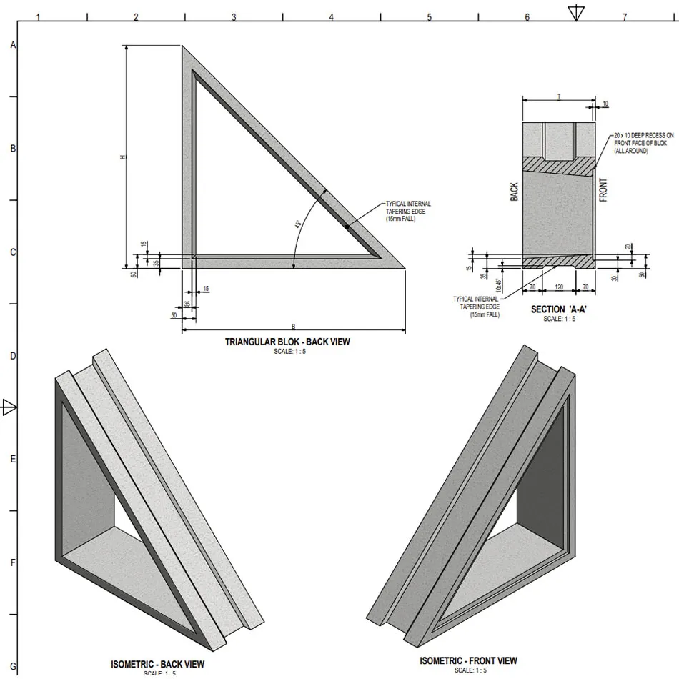 Triangle BLOK – blueprint